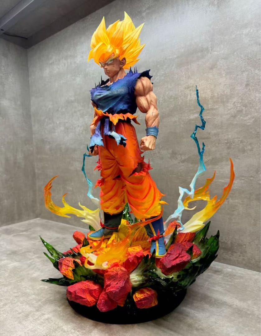 ドラゴンボール 孫悟空 ガレキ ガレージキット スタチューX③⑦③