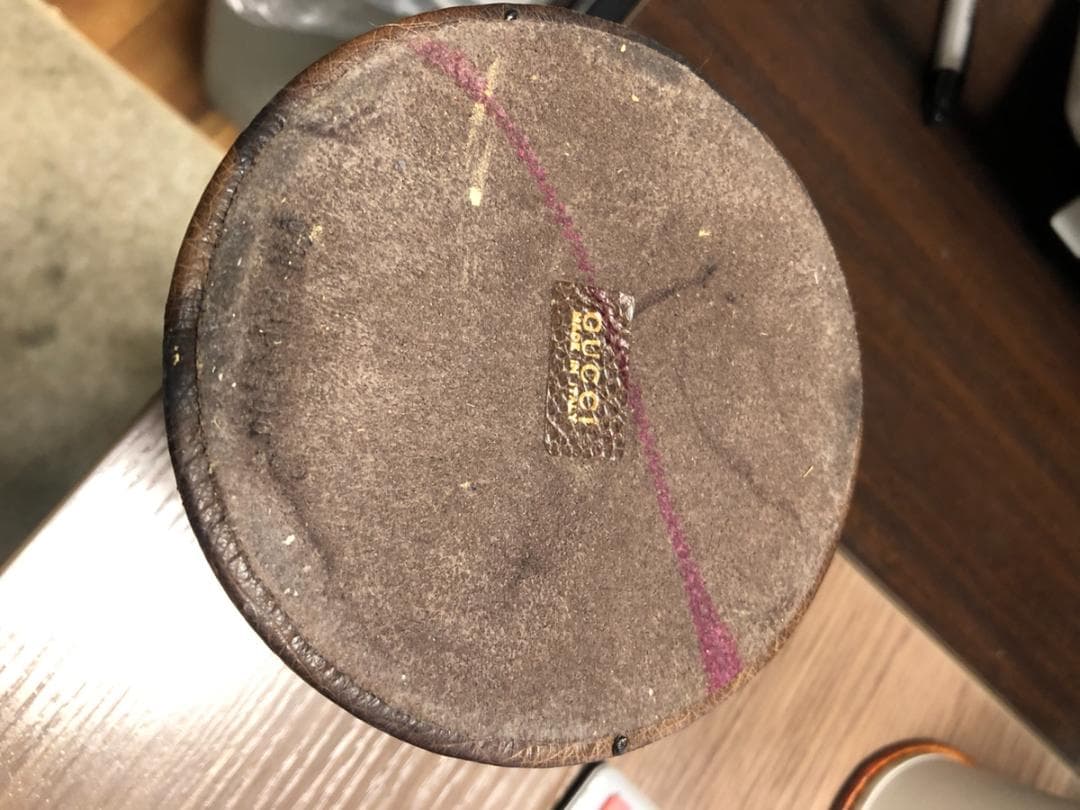 ◆164◆GUCCI　オーストリッチ ペンホルダー