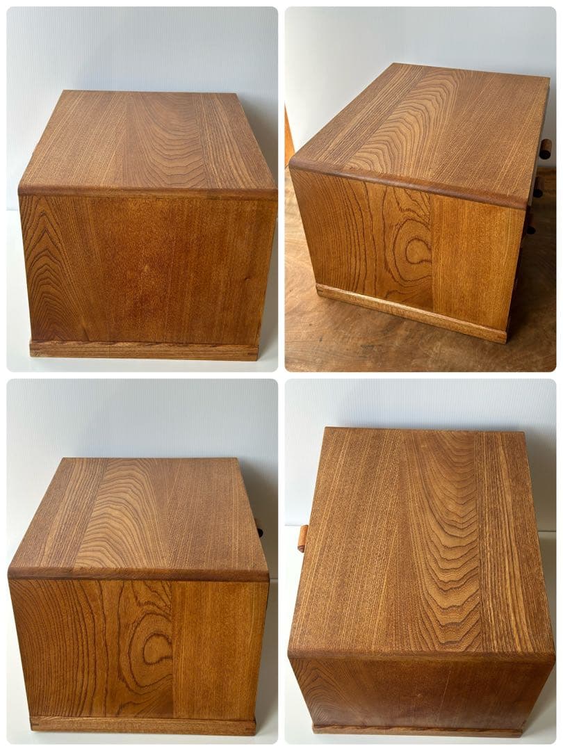 ヴィンテージ　3杯小引き出し　レターケース　古道具　ドロワー　抽斗 収納