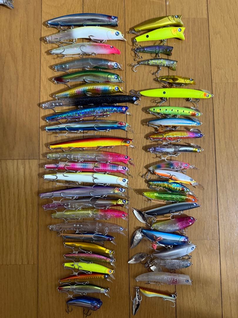 ルアー　引退　まとめ売り　ブルーブルー　ジョイクロ　ダウズスイマー