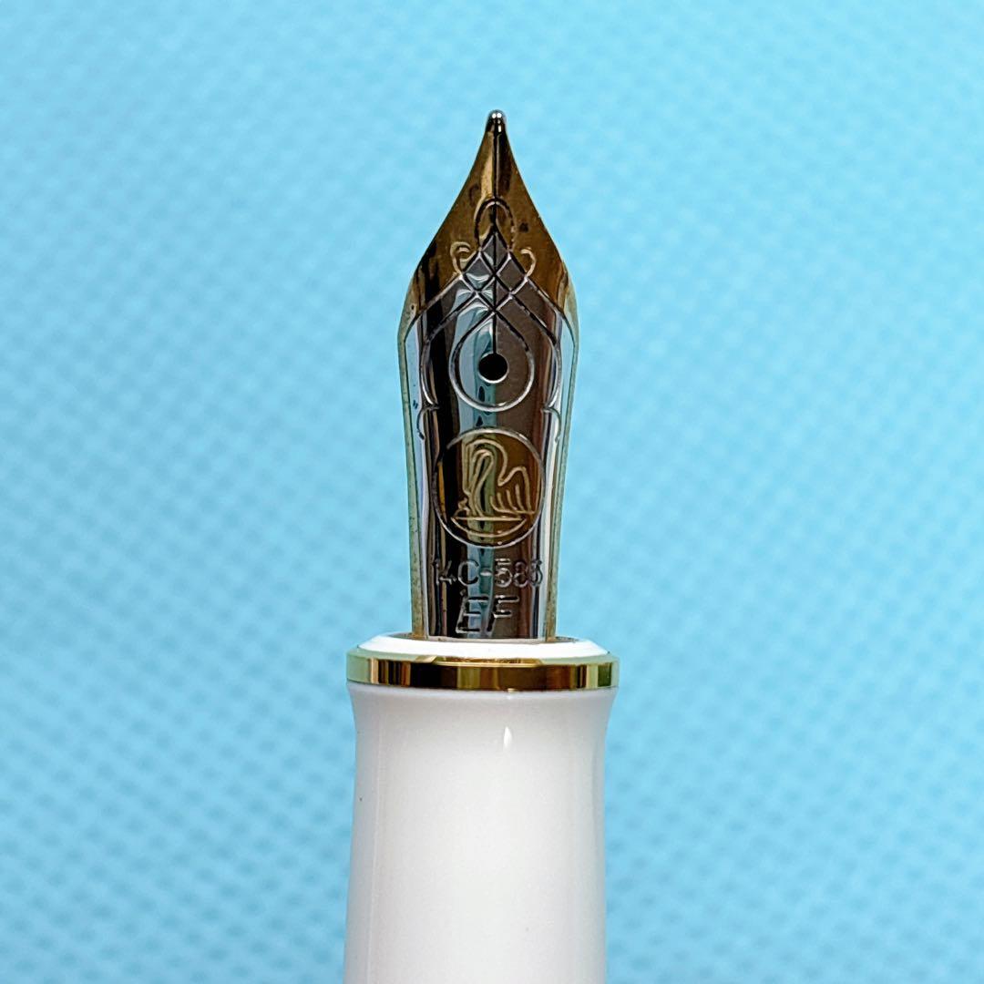 ＊皐月＊ ペリカン M600 ターコイズホワイト 万年筆