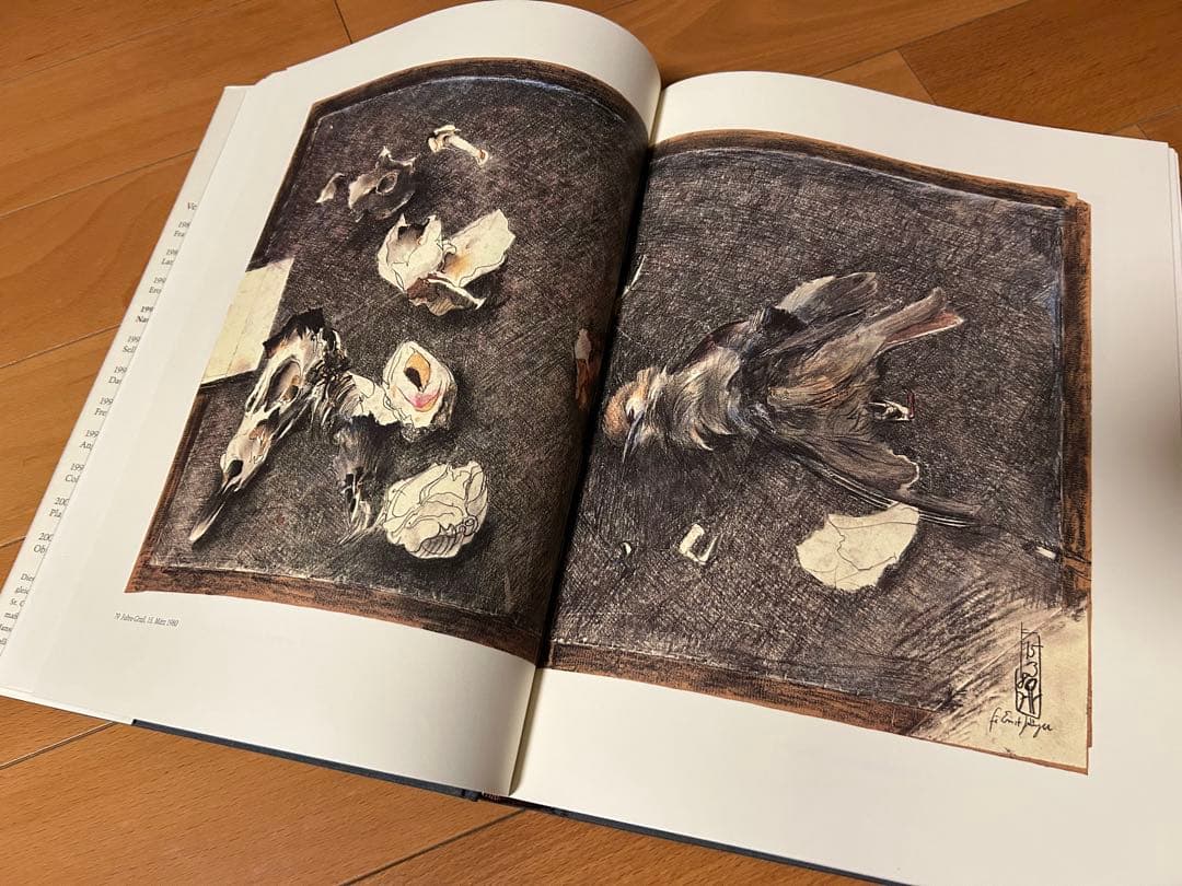 ホルスト・ヤンセン大判画集「NATURE MORTE」