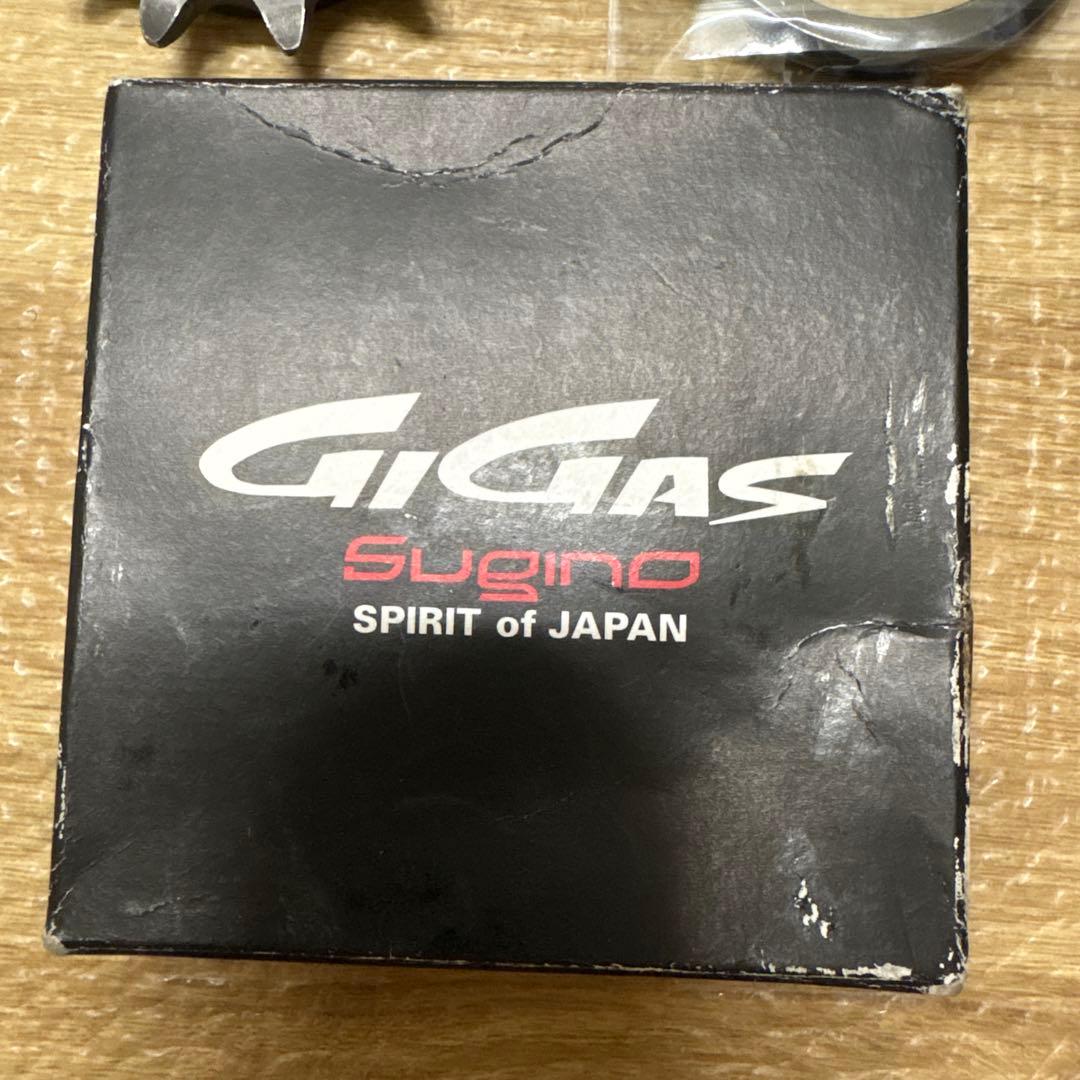 NJS スギノ　ギガス 小ギヤ　12T ロックリングセット　競輪　箱付き