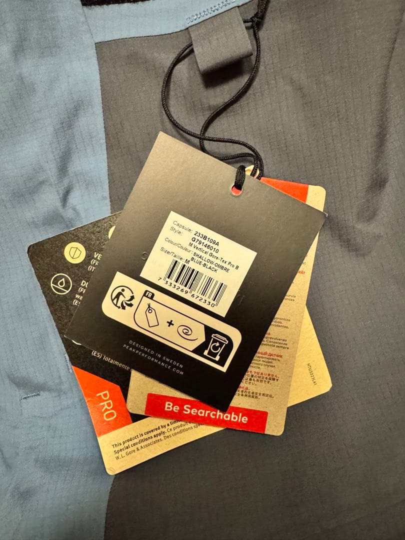 Peak Performance Gore-Tex pro ビブパンツ