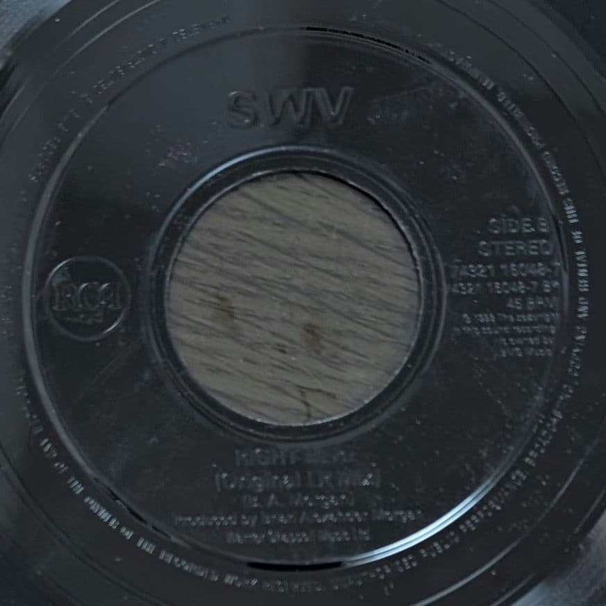 SWV Right Here Human Nature 7インチレコード