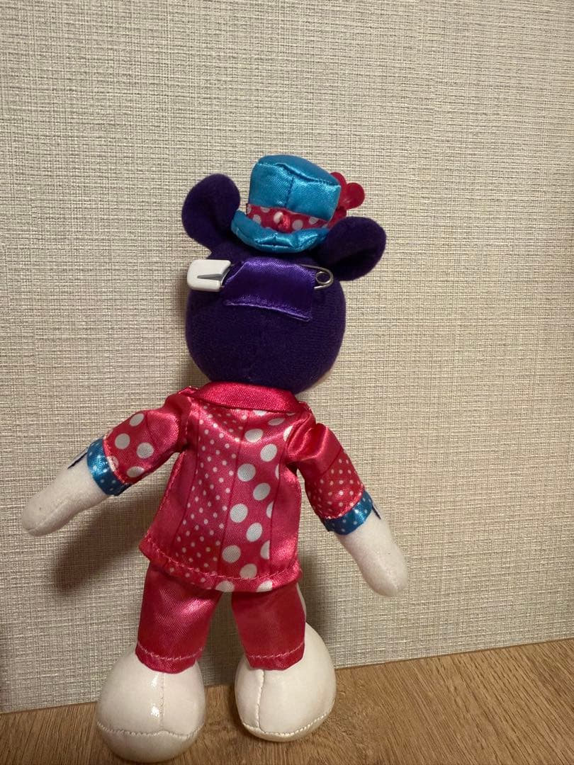レア　ミッキーマウス ミニパル　ぬいぐるみバッジ　初年度