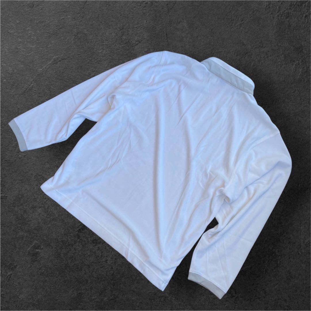 【新品】NIKE JORDAN ジョーダン ハーフジップ フリース ホワイト M