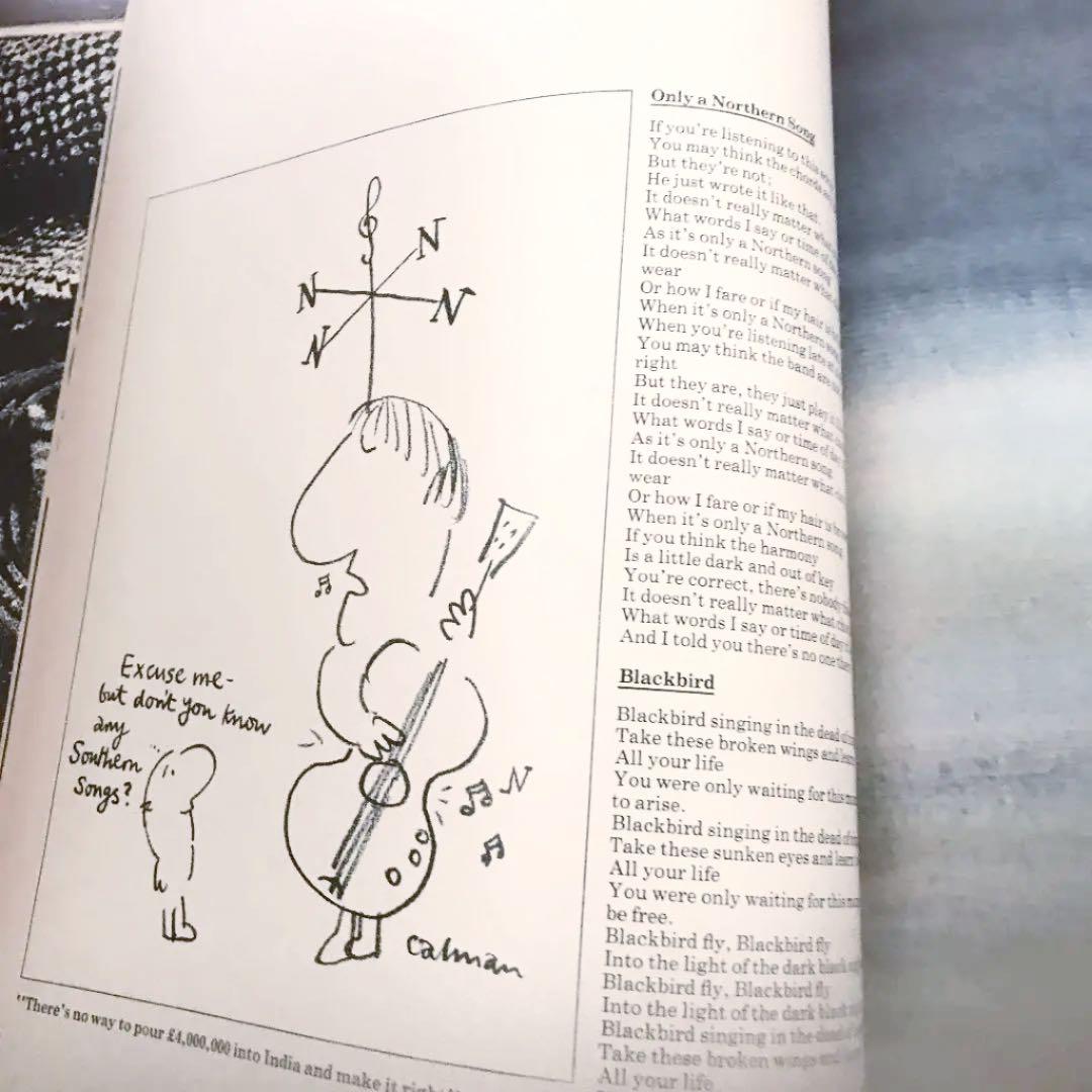 ザ・ビートルズ　The Beatles Illustrated lyric