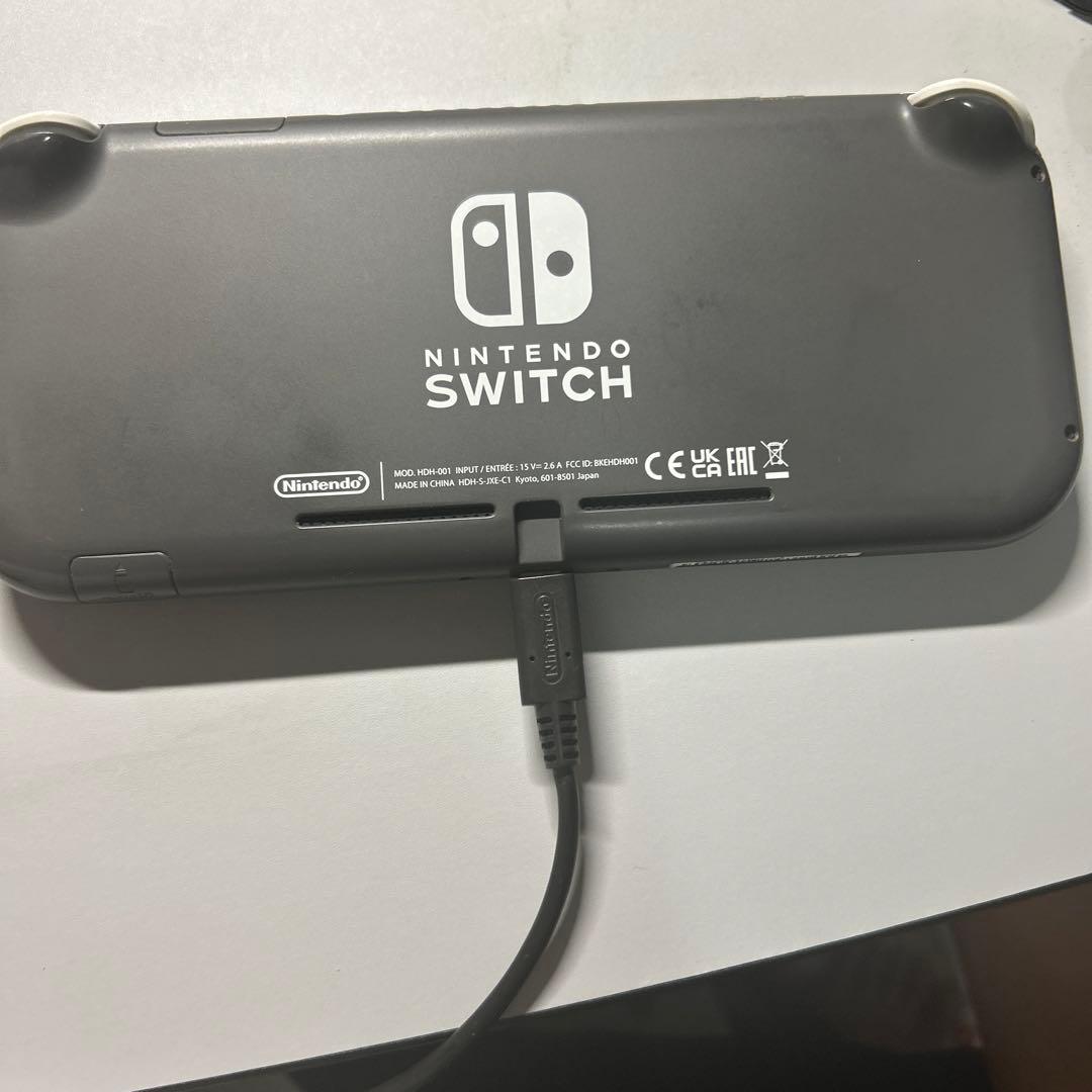 Nintendo Switch Lite グレー 本体(箱無し)