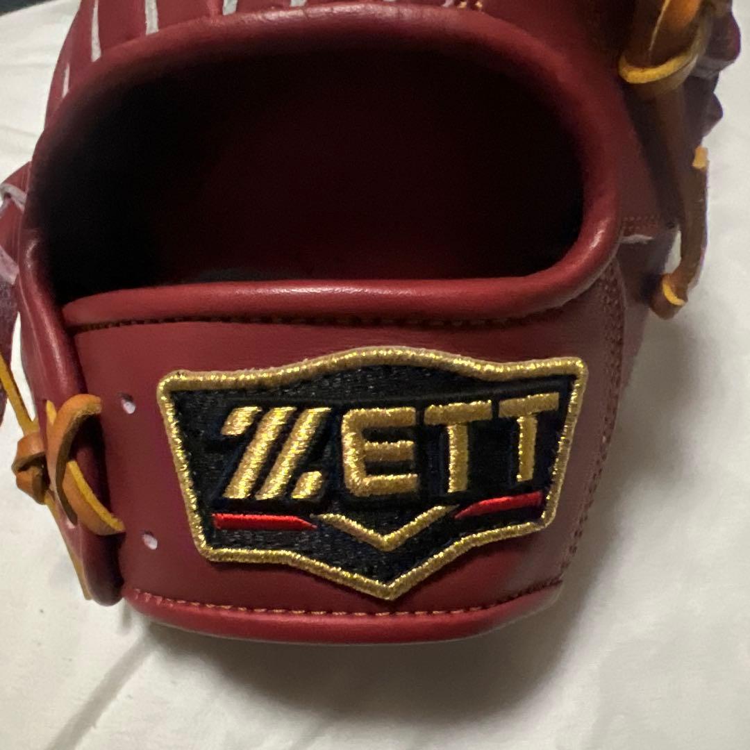 ZETT PROSTATUS 軟式グローブ 赤