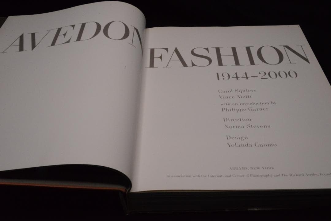 【Avedon Fashion 1944-2000】Richard Avedon
