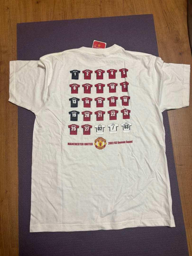 Manchester united 2002〜03 記念tシャツ