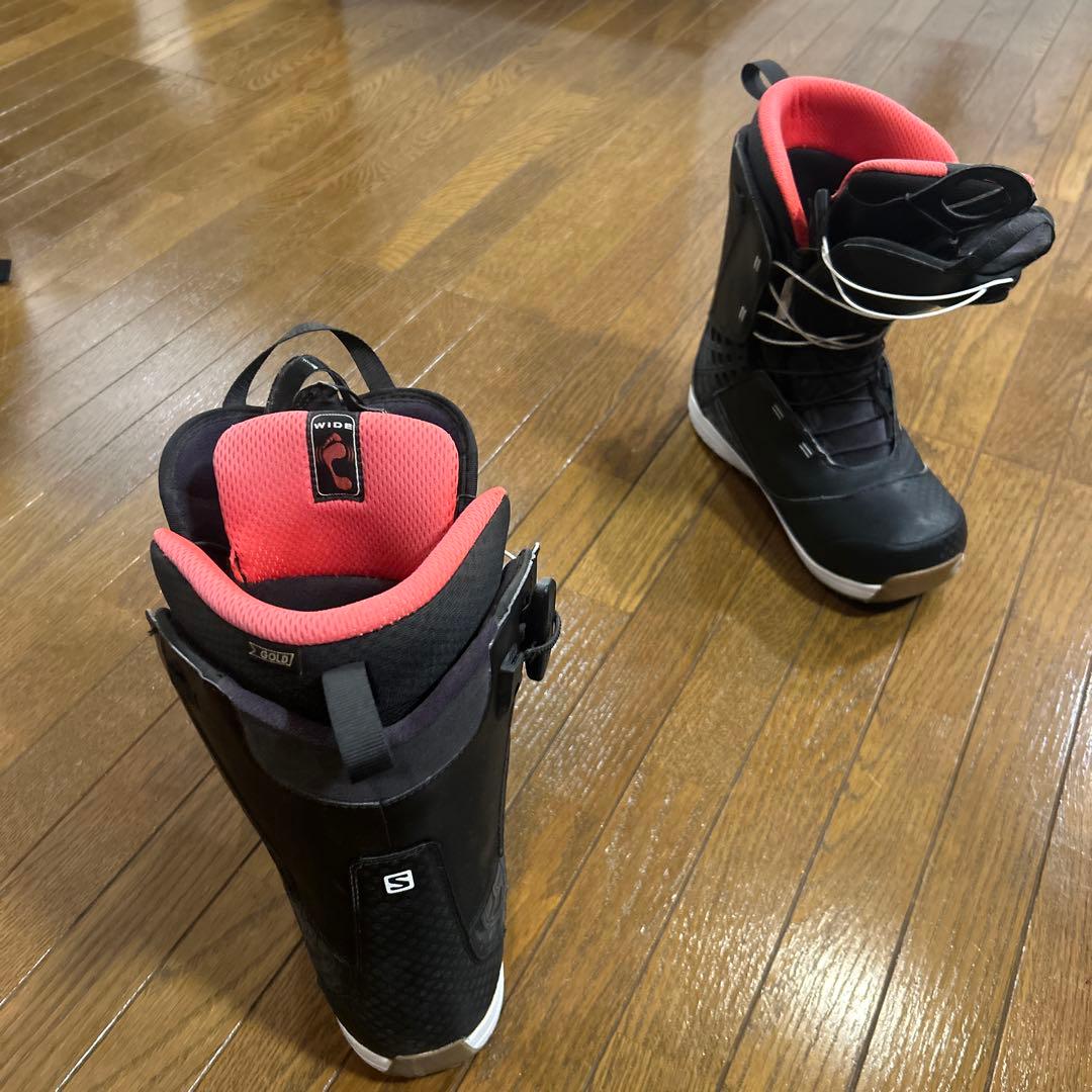 DIALOGUE スノーボードブーツ 黒/赤