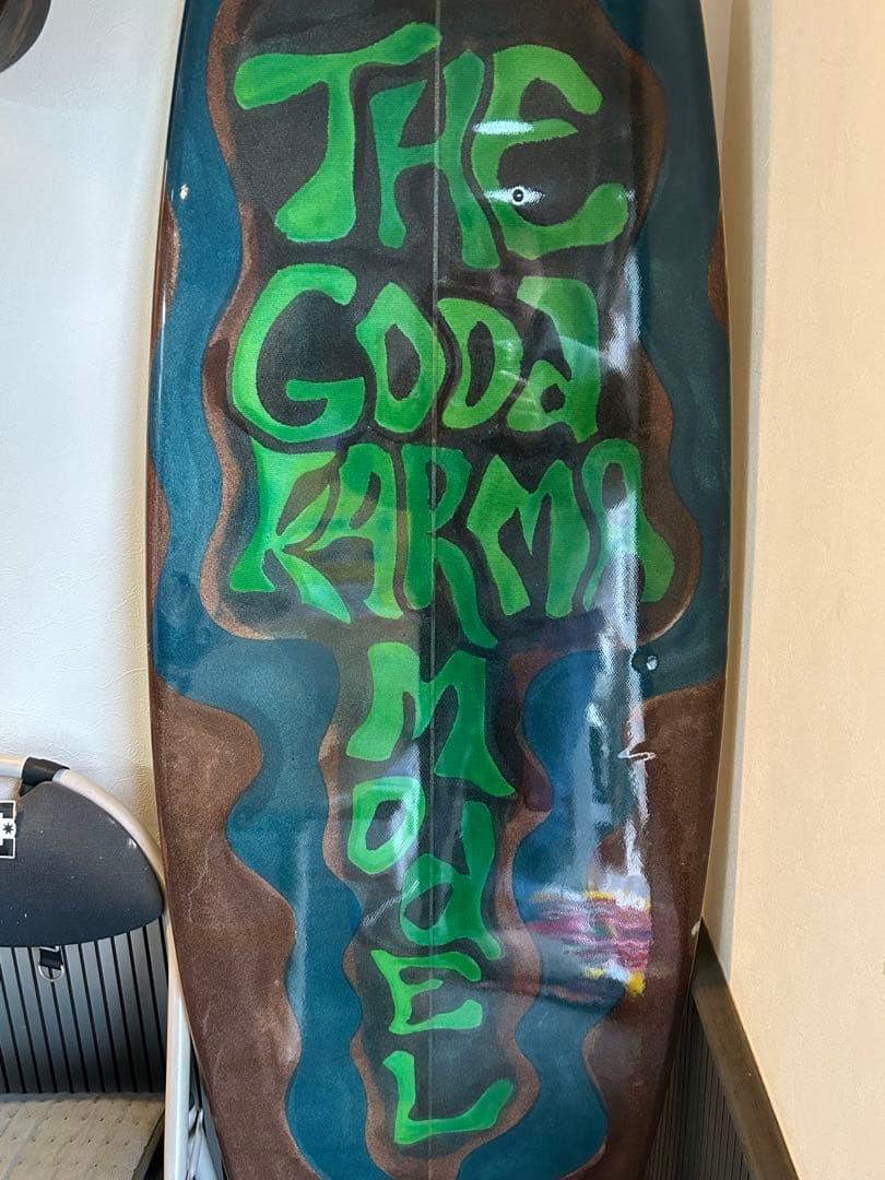 湘南手渡しのみ！ジョエルチューダー　グッドカルマ　オールドカルマ　レアペイント