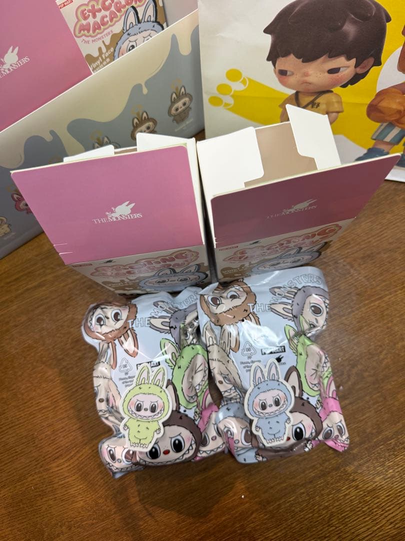 2体セット正規品LABUBUマカロンTHE MONSTERS labubuラブブ