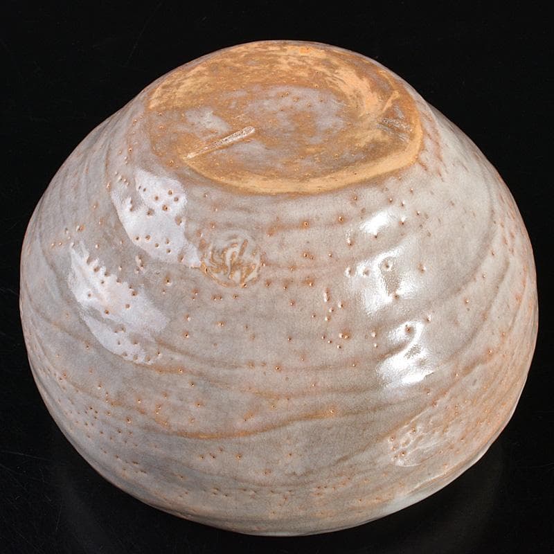 茶道具　印南窯　井上方竹造　瓢箪　水指　共布　堀内宗完極め箱　M R6801