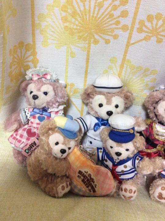 ダッフィー シェリーメイ ぬいぐるみバッジ