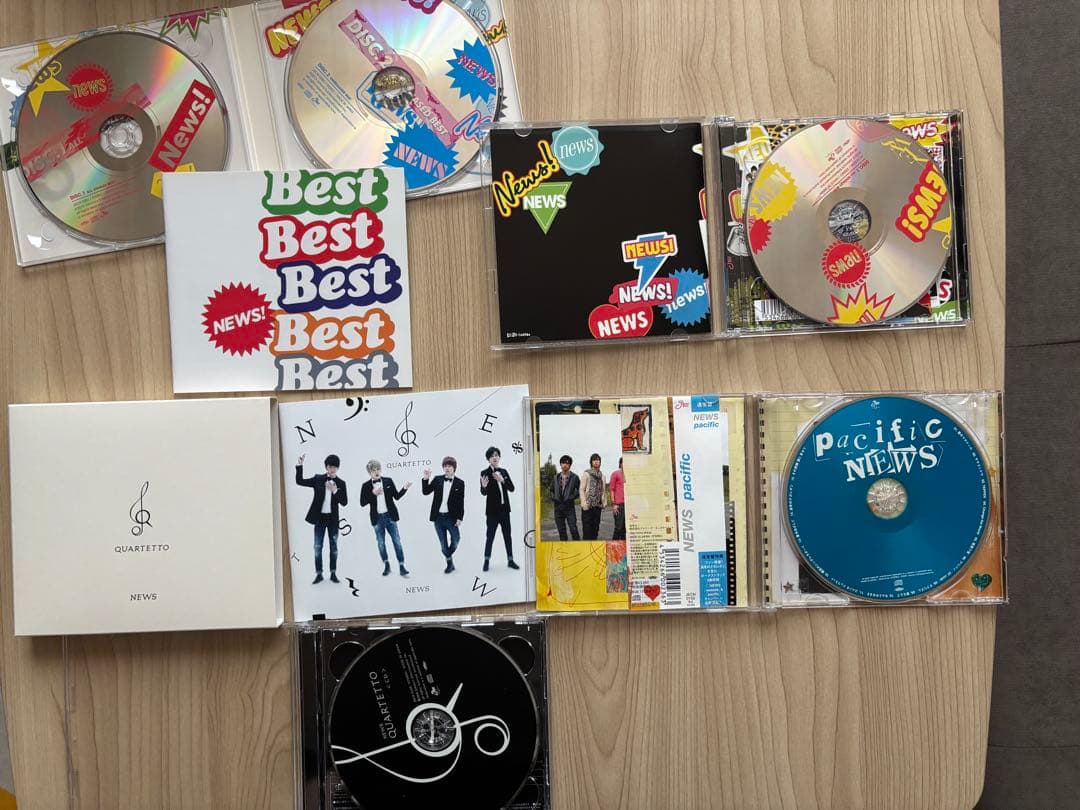 NEWS CD ライブDVD Blu-ray まとめ売り
