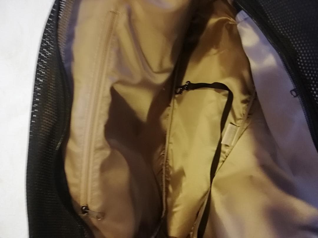 【タグ付新品】my fluffy ペットキャリーバッグ ベージュ