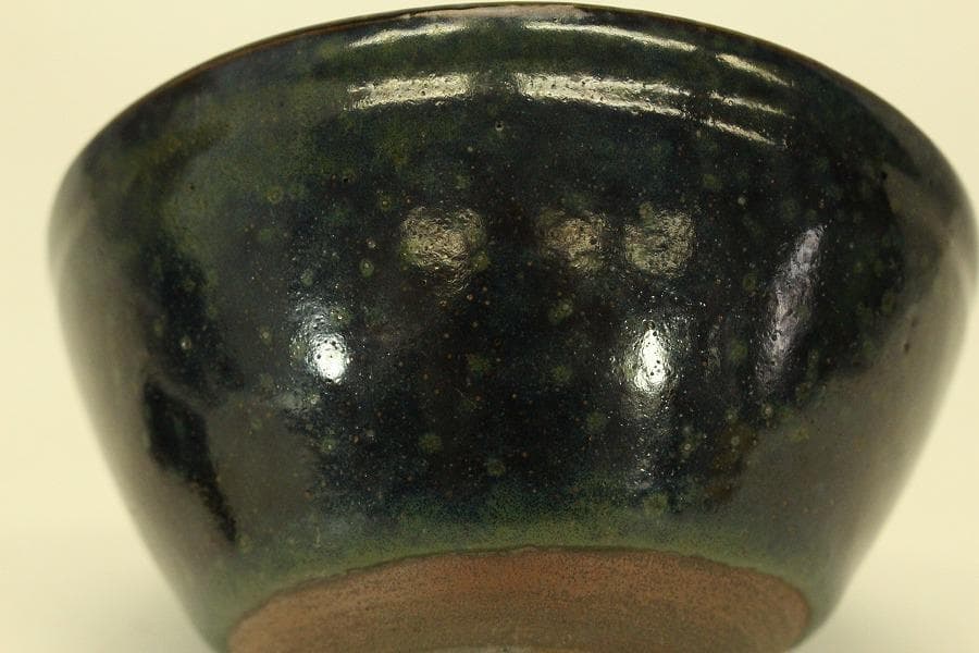 茶道具 唐物 中国美術 天目茶碗 台 二件(ZE661)