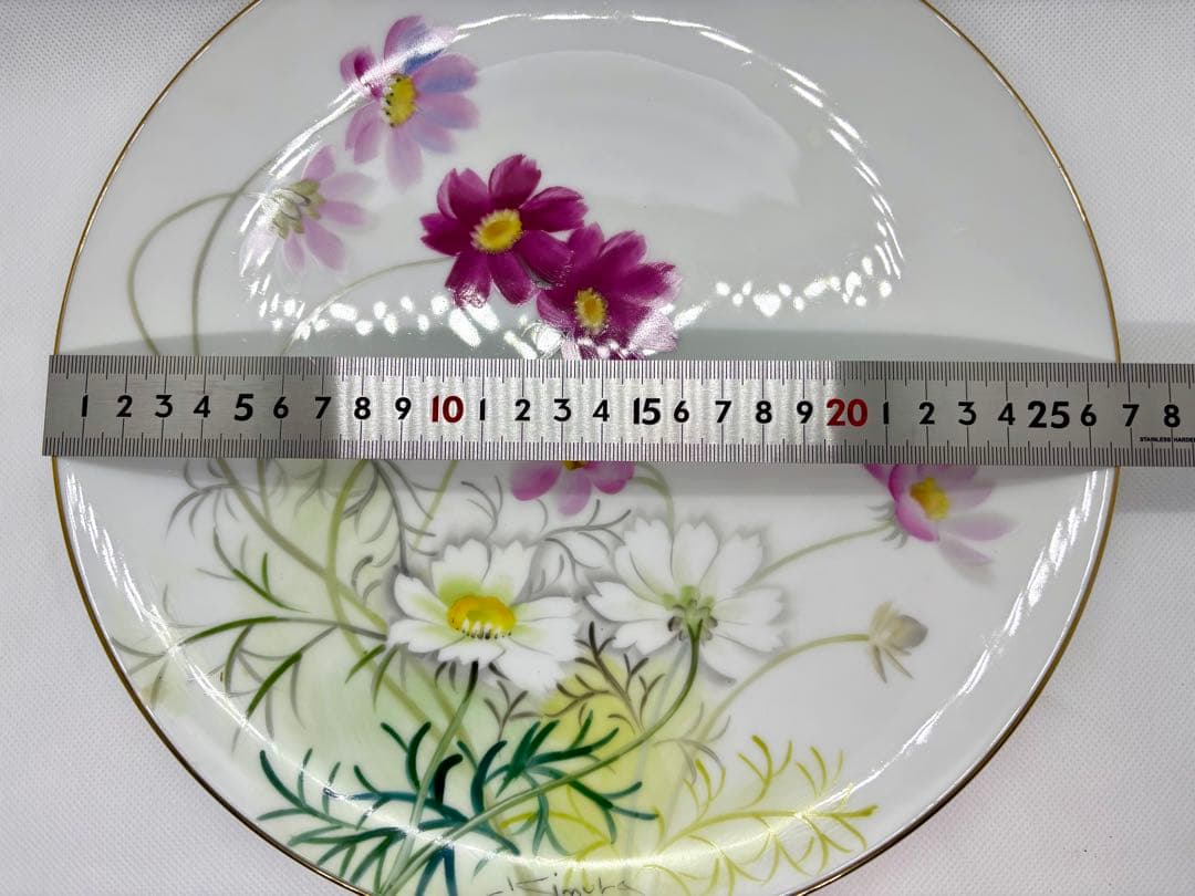 #オールドノリタケ プレート 2枚セット S.Kimura 木村義一サインP-5