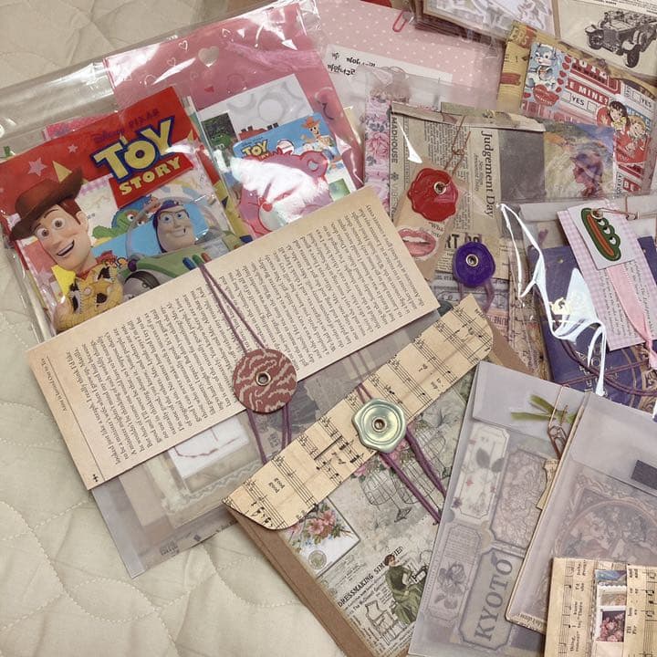 コラージュ素材 紙モノ まとめ売り