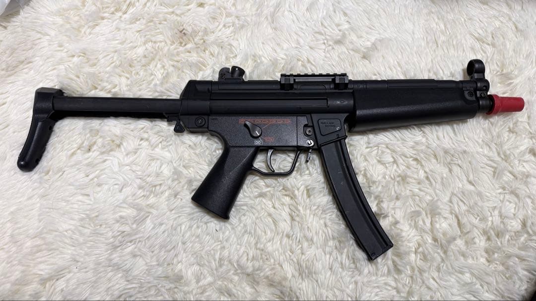 【動作確認済】新品未使用レール付き 東京マルイ　MP5A5 電動ガン 18禁