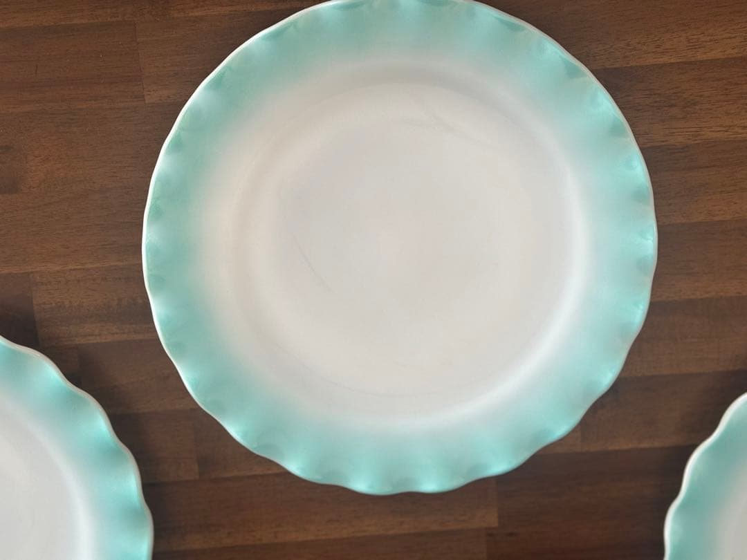 ヘーゼルアトラス　リップル　ディナープレート４枚