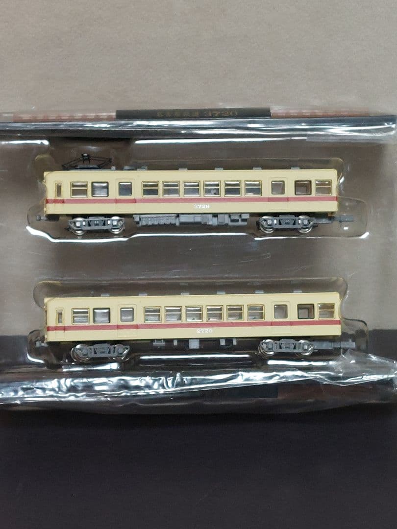 TOMYTEC 鉄コレ 名鉄3700系2両セット(赤帯時代) 限定品