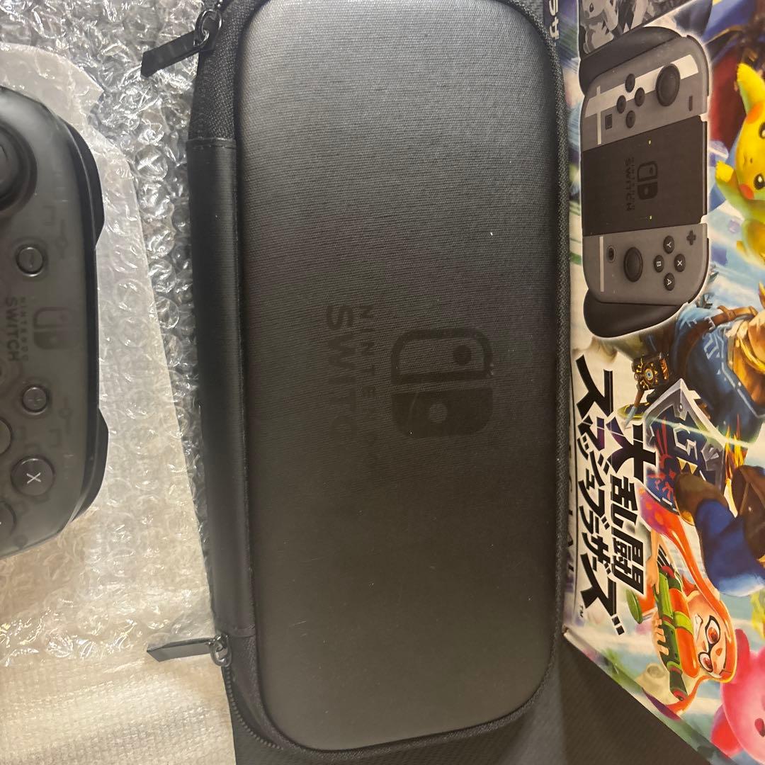 最安Nintendo Switch 大乱闘セットSplatoon 2 他周辺機器