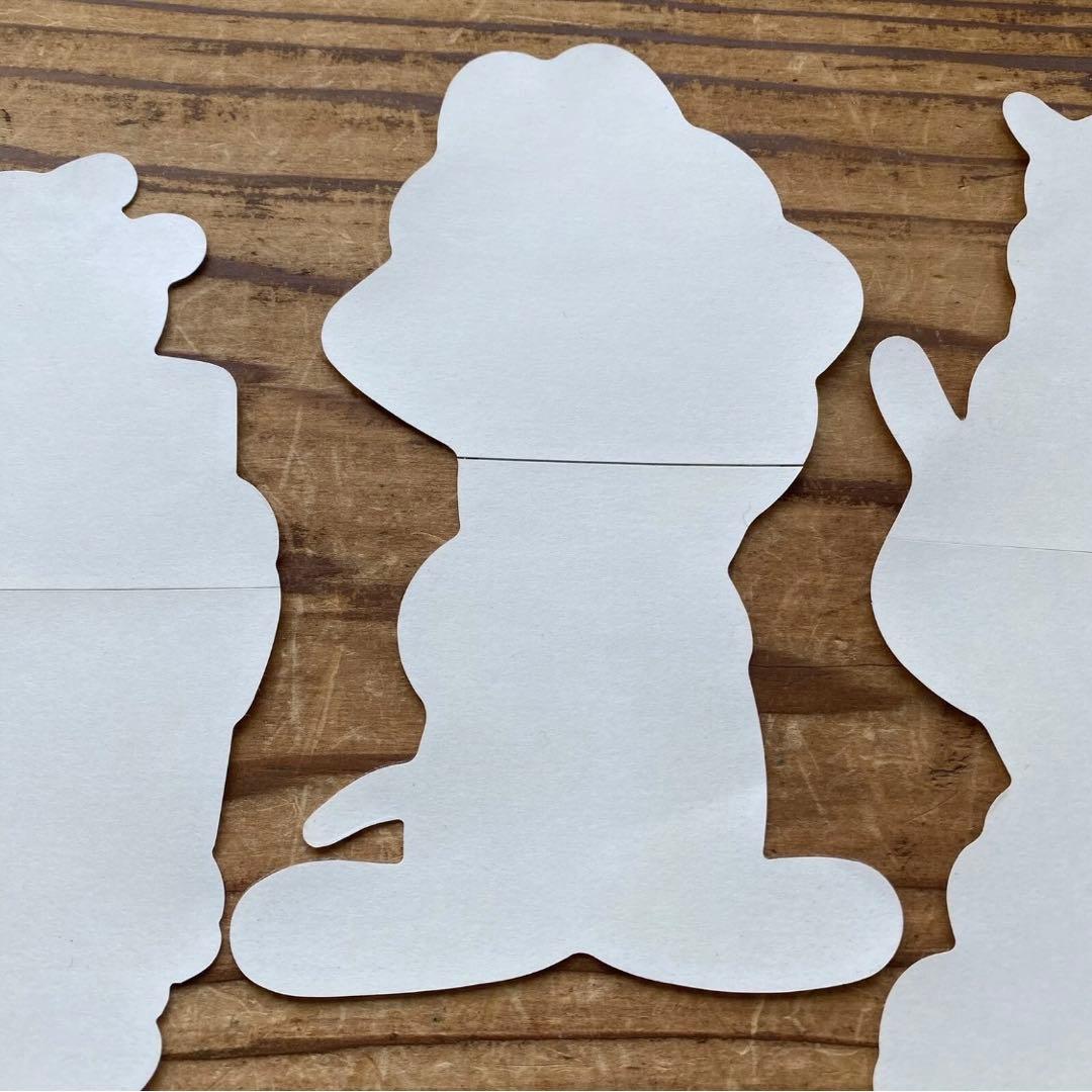 KAWS オリジナルフェイク ステッカー 4枚セット 非売品 ノベルティー