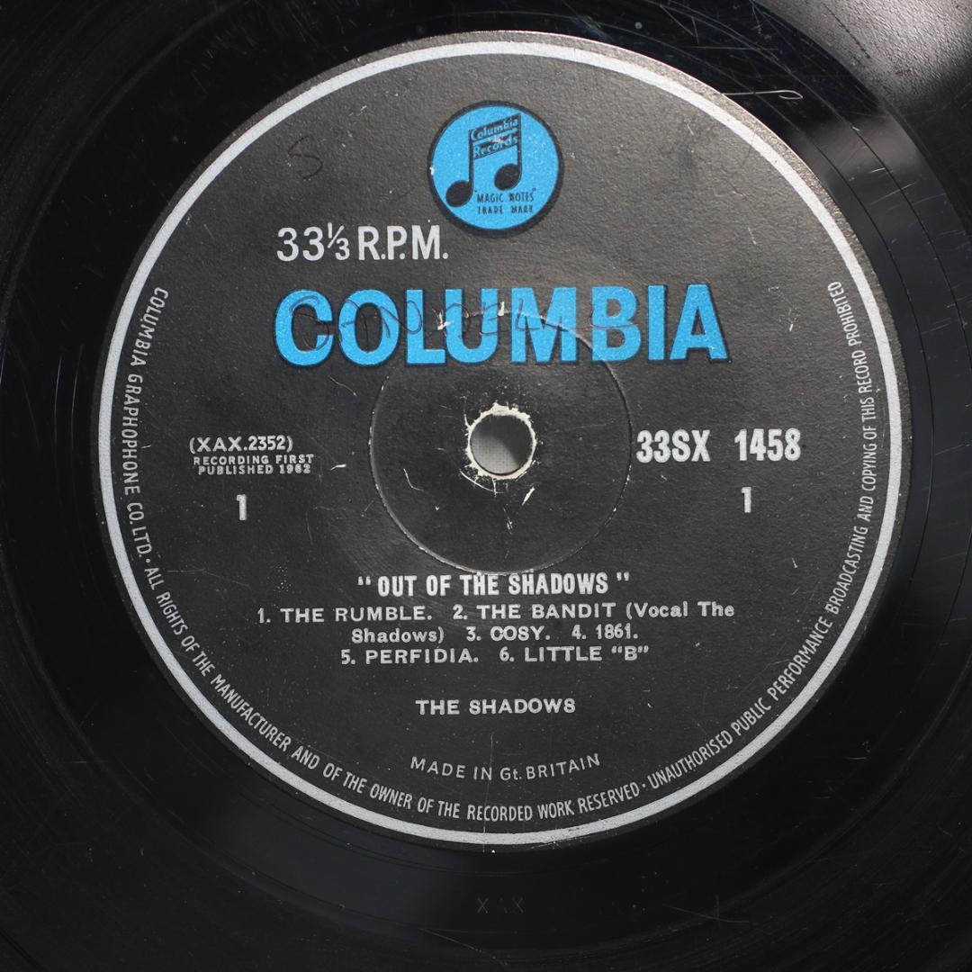 英LP Out Of The Shadows UK盤モノ マト-2N 初期プレス