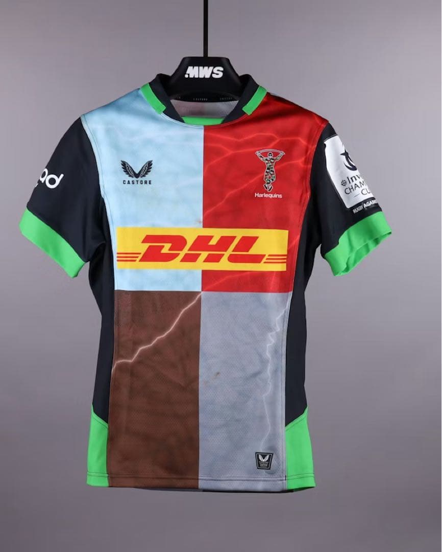 【実使用】ラグビーイングランド代表マーカススミス直筆サイン入りジャージ