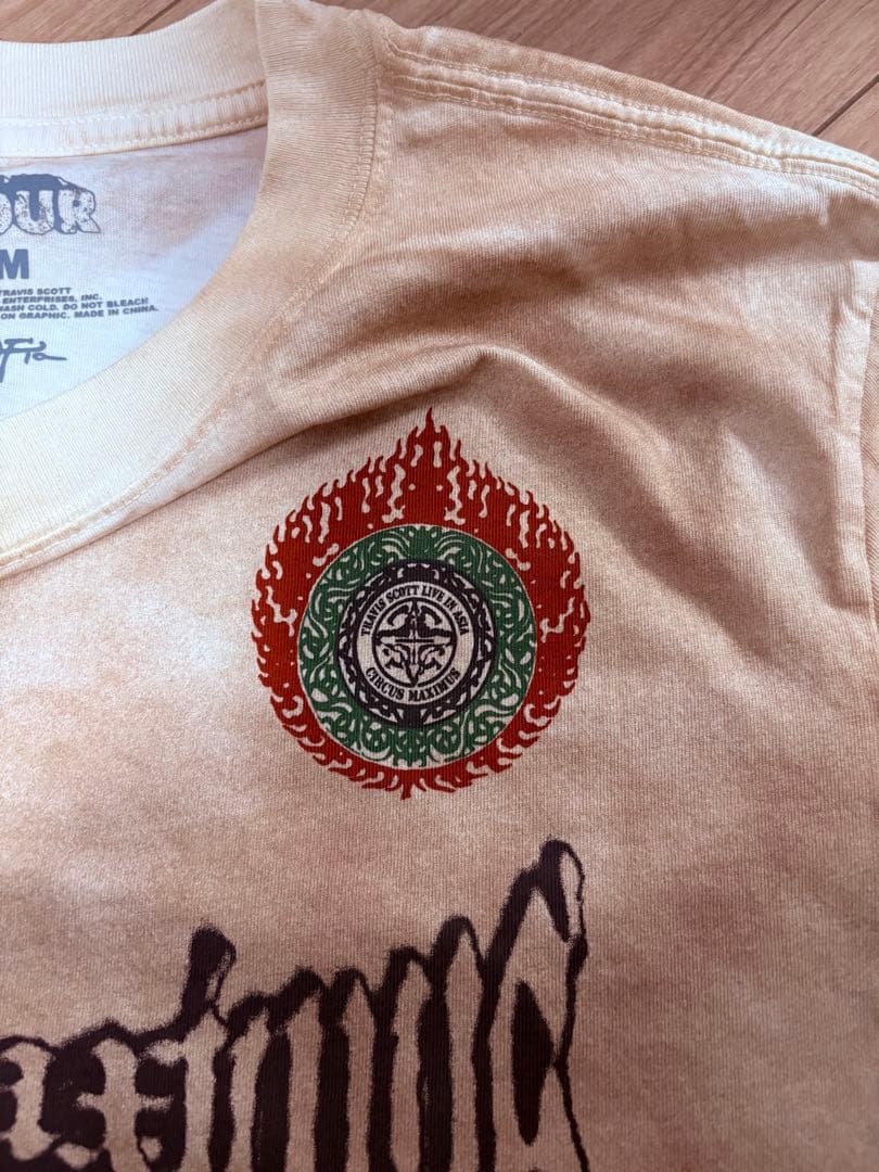 Travis Scott CIRCUS MAXIMUS TEE サイズM