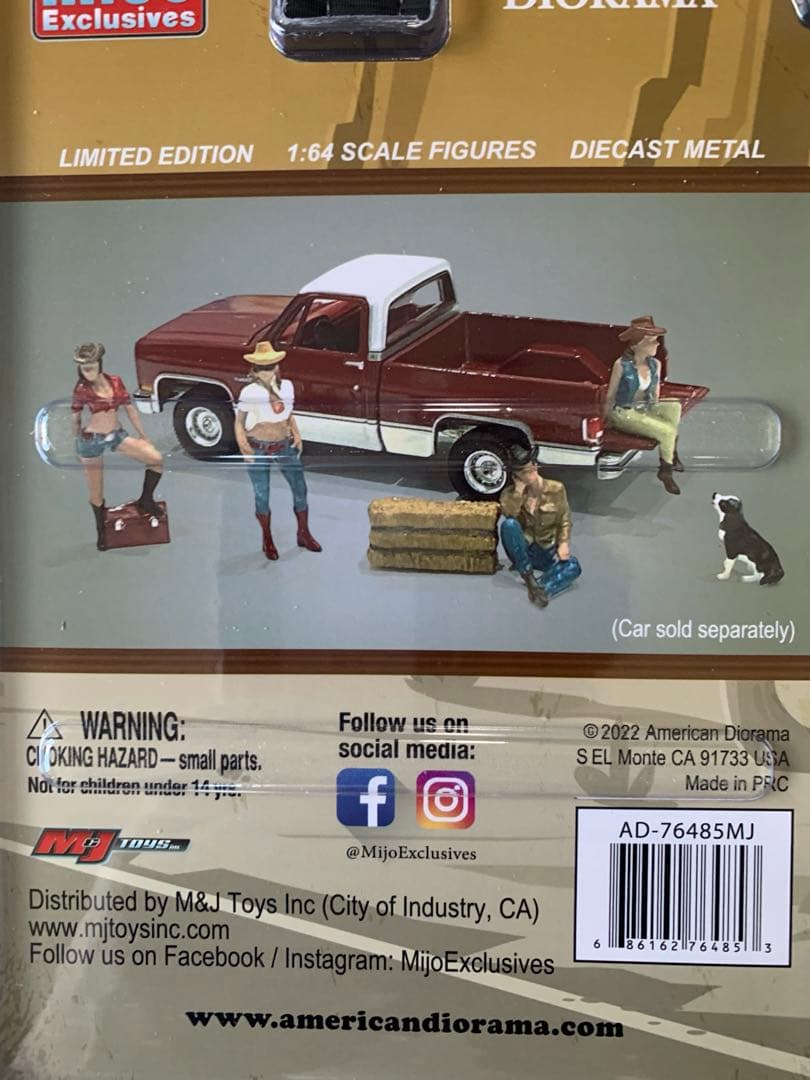 【超お得】1/64アメリカンジオラマ フィギュア 6点セット①