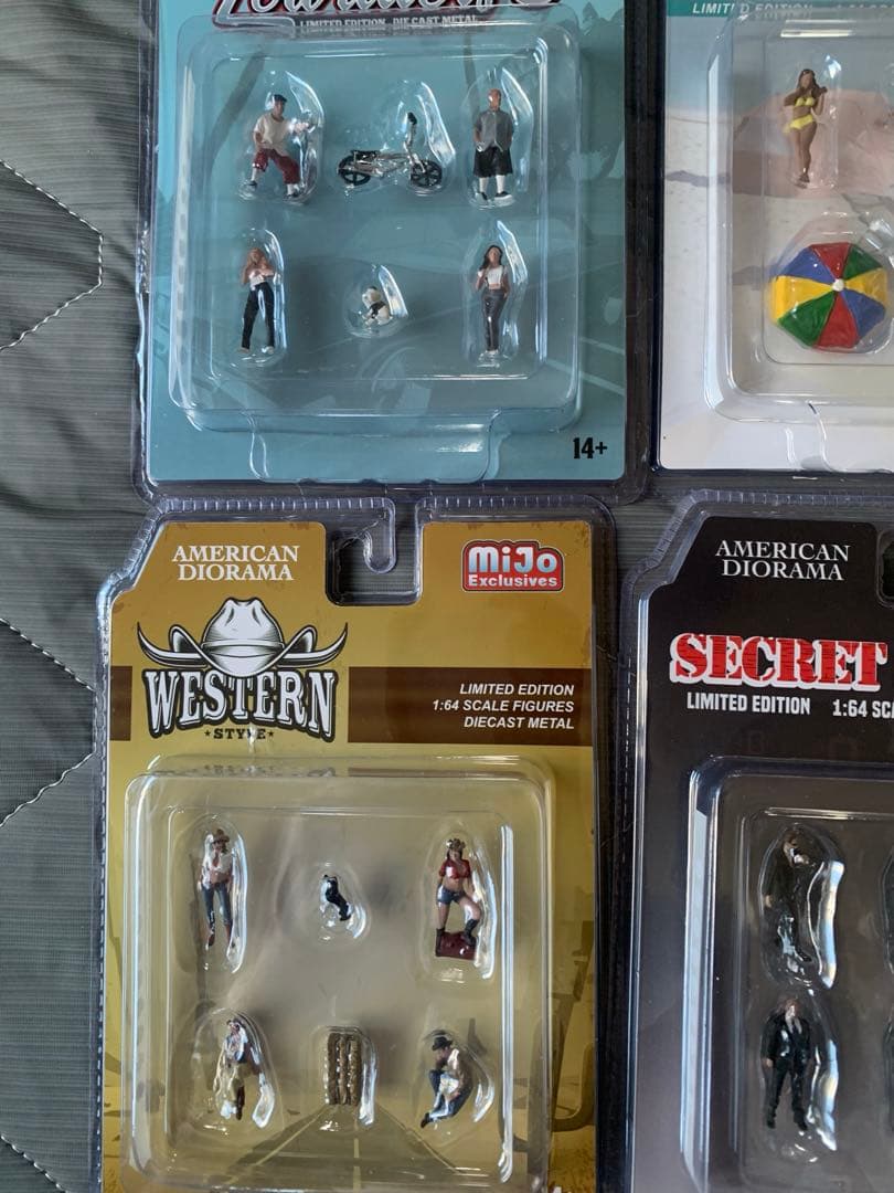 【超お得】1/64アメリカンジオラマ フィギュア 6点セット①
