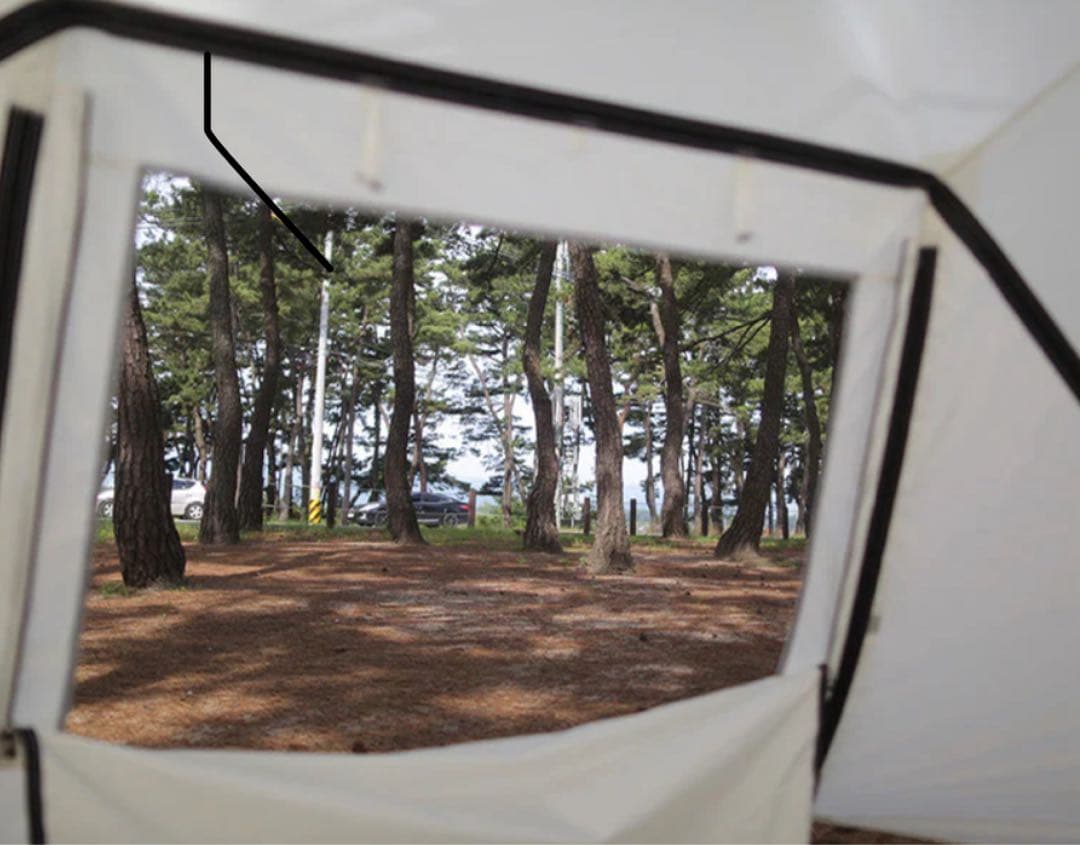 【新品・未使用】GLAMOUR SHELTER DOOR/M GRAY