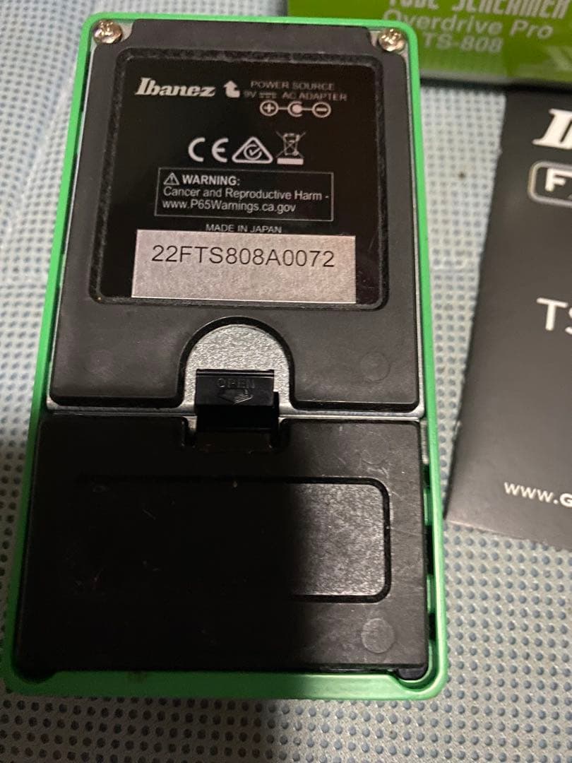 Ibanez Fortin TS808 ギターエフェクター