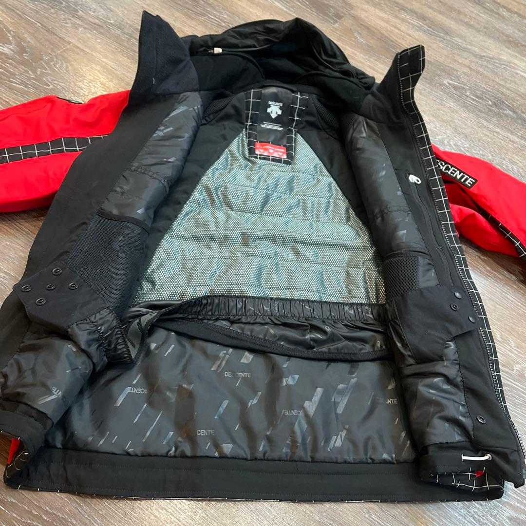 男性　メンズ　デサント セットアップ　上下　スキーウェア　L