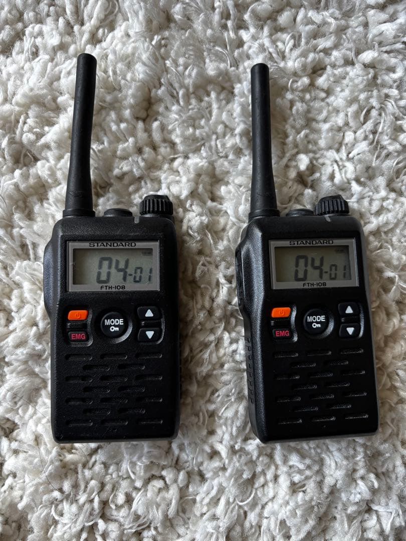 2台セット FTH-108 トランシーバー＋おまけジャンク1台