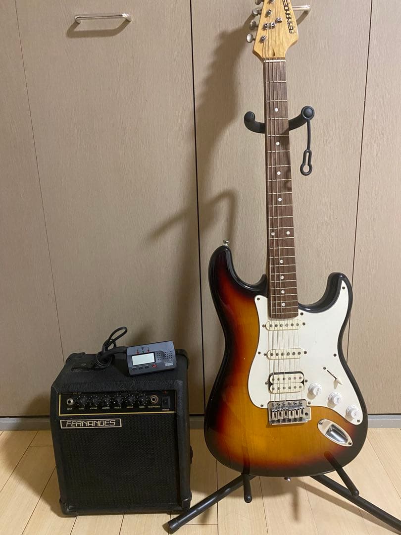 Fernandes ストラトキャスター SSH & アンプセット
