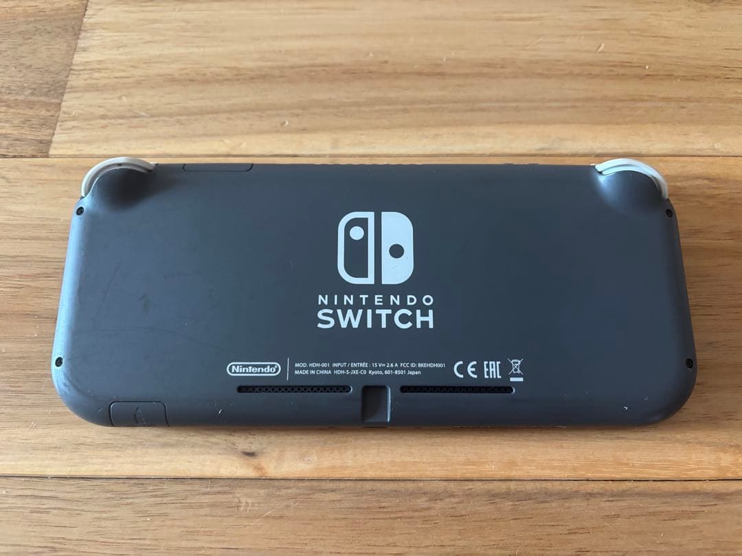 【動作確認済】任天堂Switch Lite 本体 グレー 充電器付き