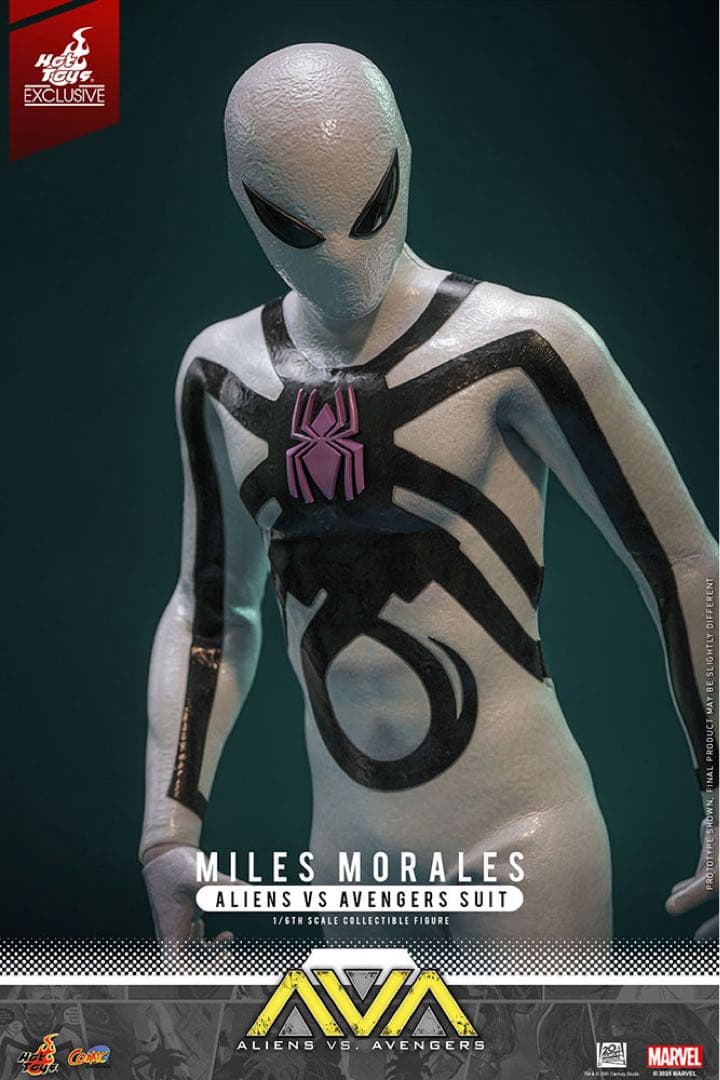 ホットトイズ スパイダーマン　マイルス・モラレス エイリアン