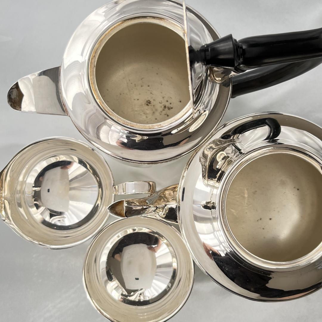 【Viners】 ティーセット 4点【シルバープレート】ティーポット