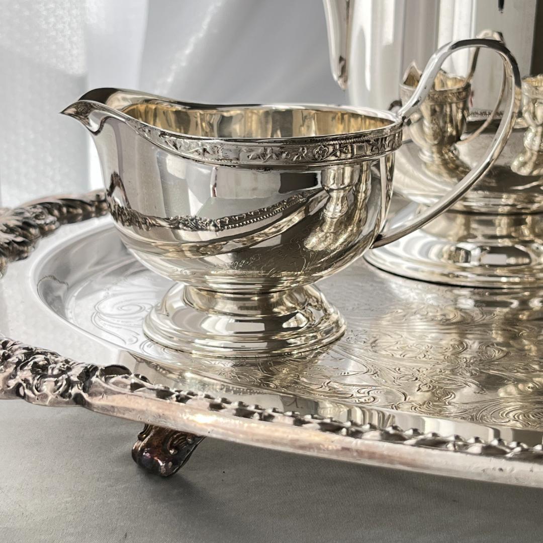 【Viners】 ティーセット 4点【シルバープレート】ティーポット