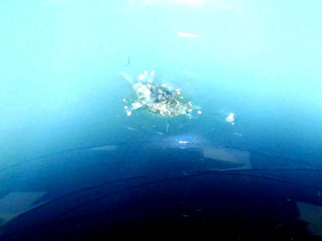 ウランガラス　氷コップ