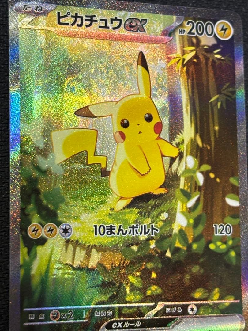 防湿庫保管品　ローダー配送　ピカチュウ SAR ポケモンカード