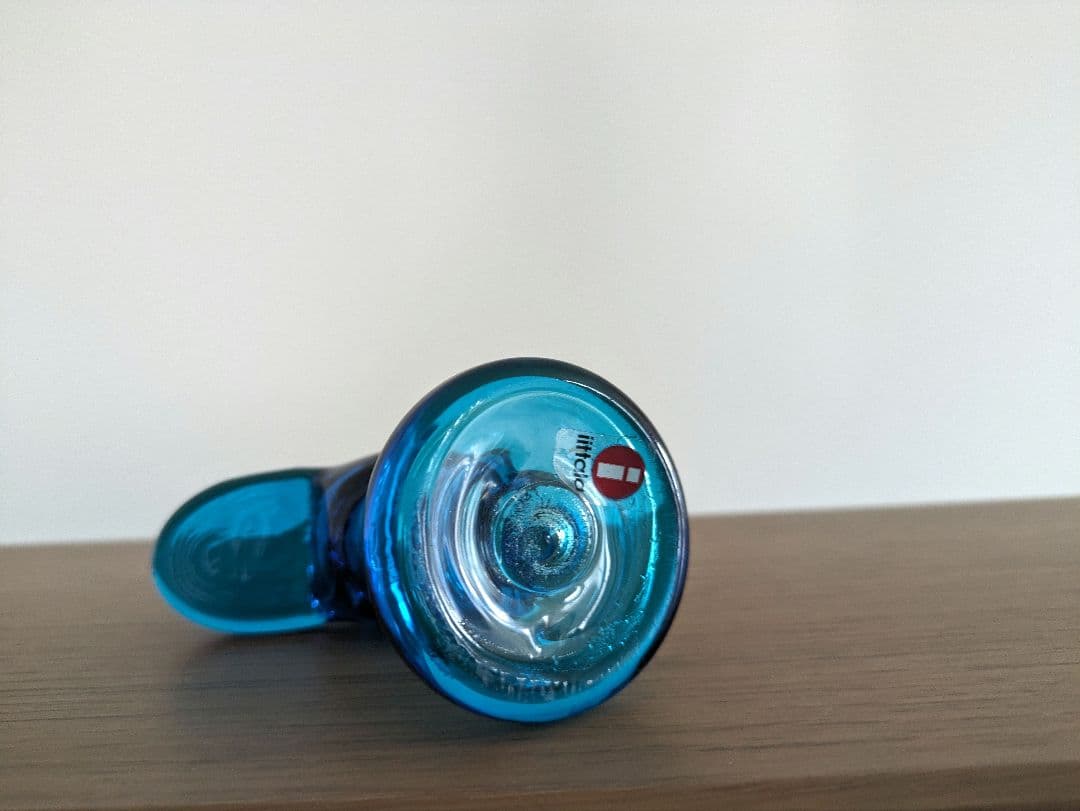 脚付きミニシエッポ　ターコイズ×スカイブルー　オイバト イッカ