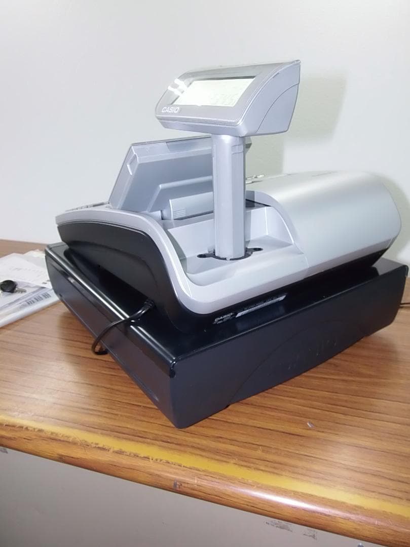 設定無料 CASIO TE-2700-20S レジスター 20部門 250530