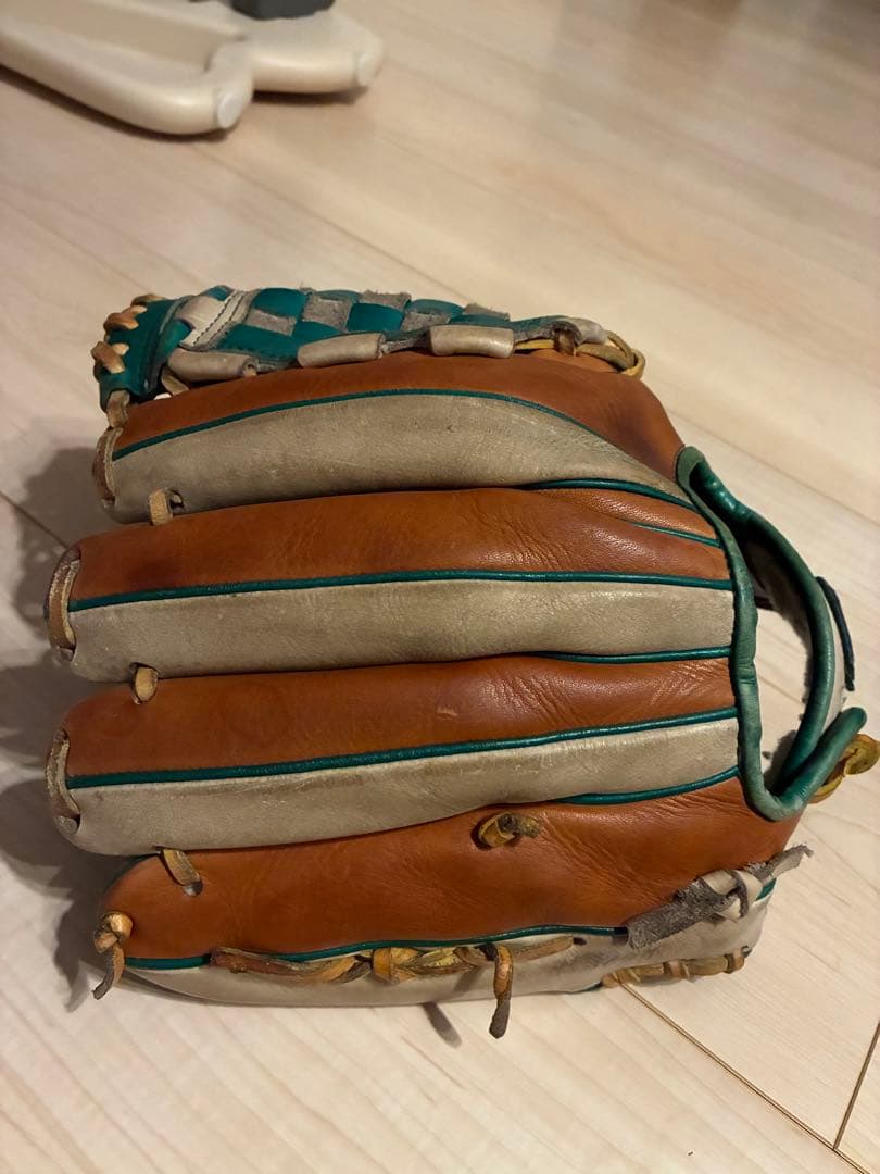 久保田スラッガー　Slugger 軟式グローブ ブラウン/グリーン